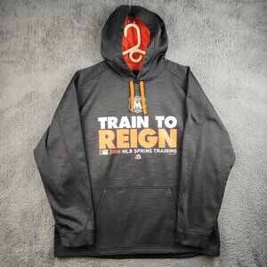 Miami Marlins Majestic Baseball 2016 Train To Reign MLB Spring Training Size XL